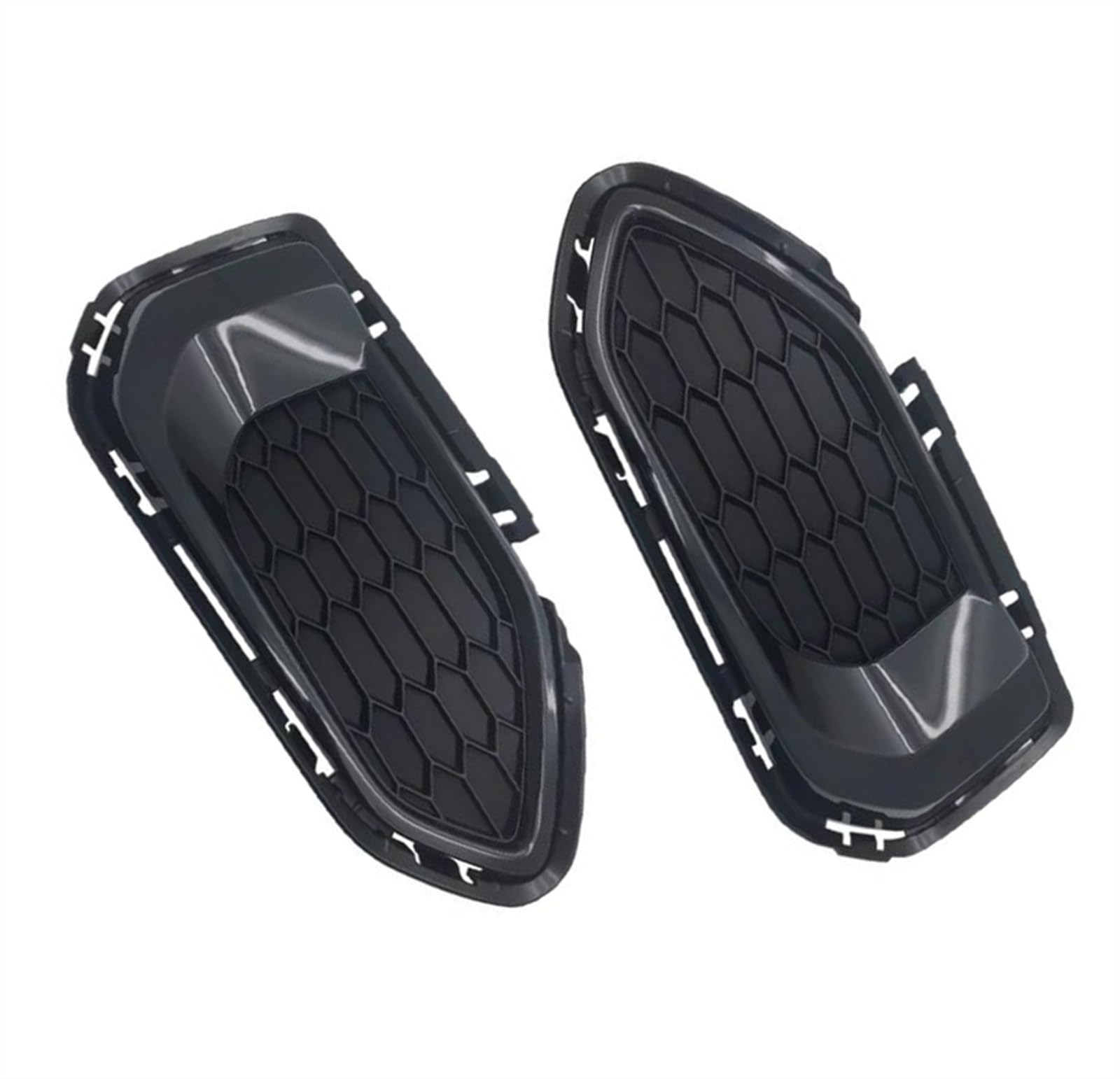 Yucss 車のフロントフォグランプグリルランプカバー六角グリル